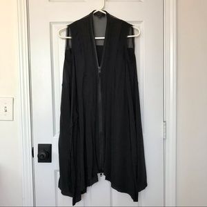 All Saints Black Lewis Lew Silk Dress Tunic